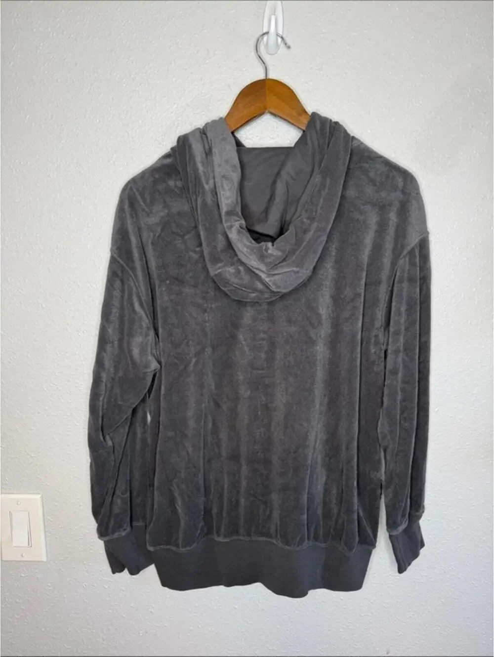 Nike Sportswear Oversized Terry Anthracite/Black Pullover Hoodie XS